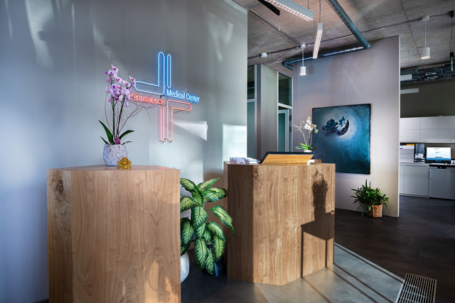 Reception of the Permanence Medical Center at Sihlquai